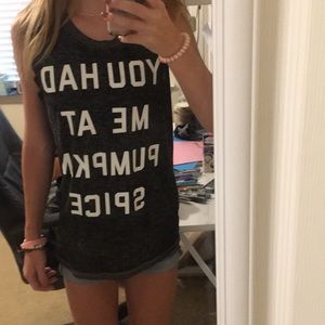 “You had me at pumpkin spice” shirt from target